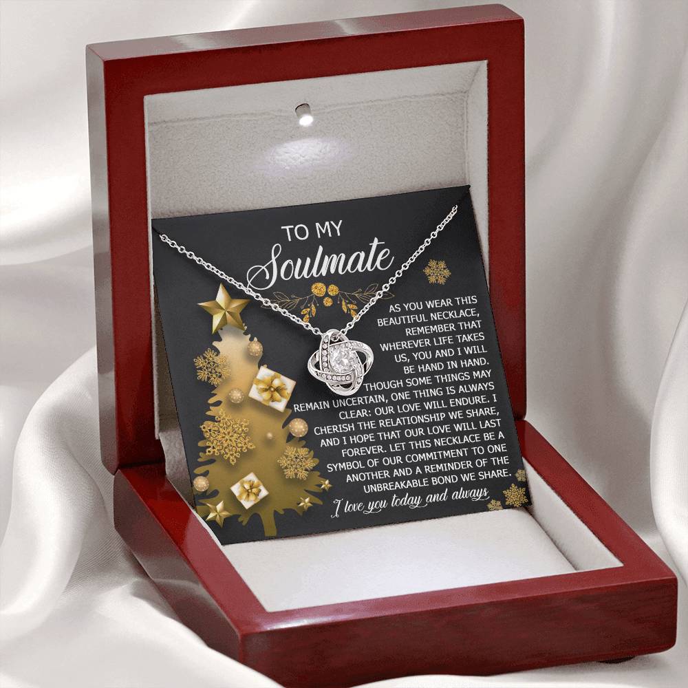 Soulmate - Be A Symbol - Love Knot Necklace