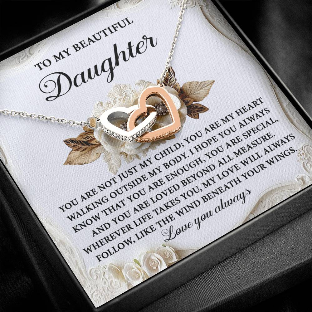 Daughter - Beneath Your Wings - Interlocking Hearts