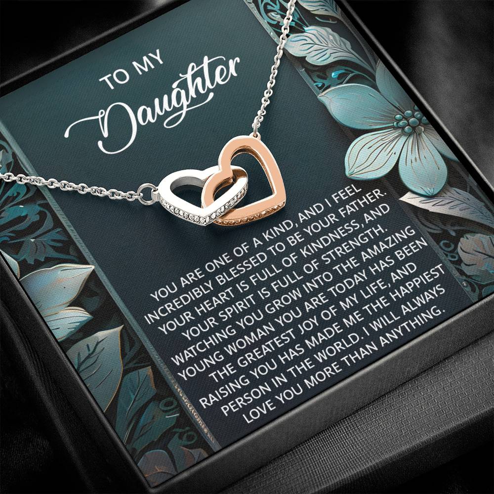 Daughter - Happiest Person - Interlocking Hearts