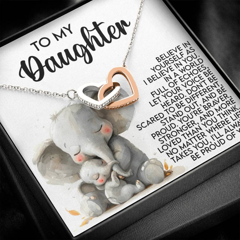 Daughter - Voice Heard - Interlocking Hearts