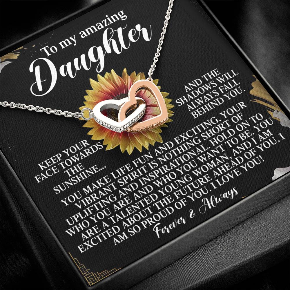 Daughter - Vibrant Spirit - Interlocking Hearts