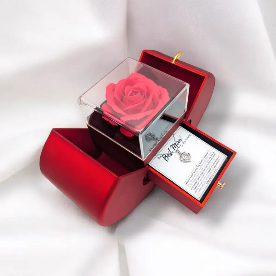 Forever Rose - Apple Box - Best Mom
