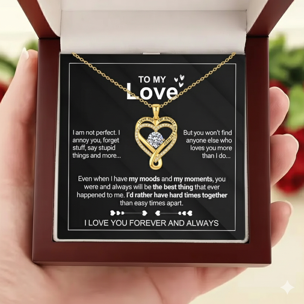 To My Wife - Forever & Always Necklace