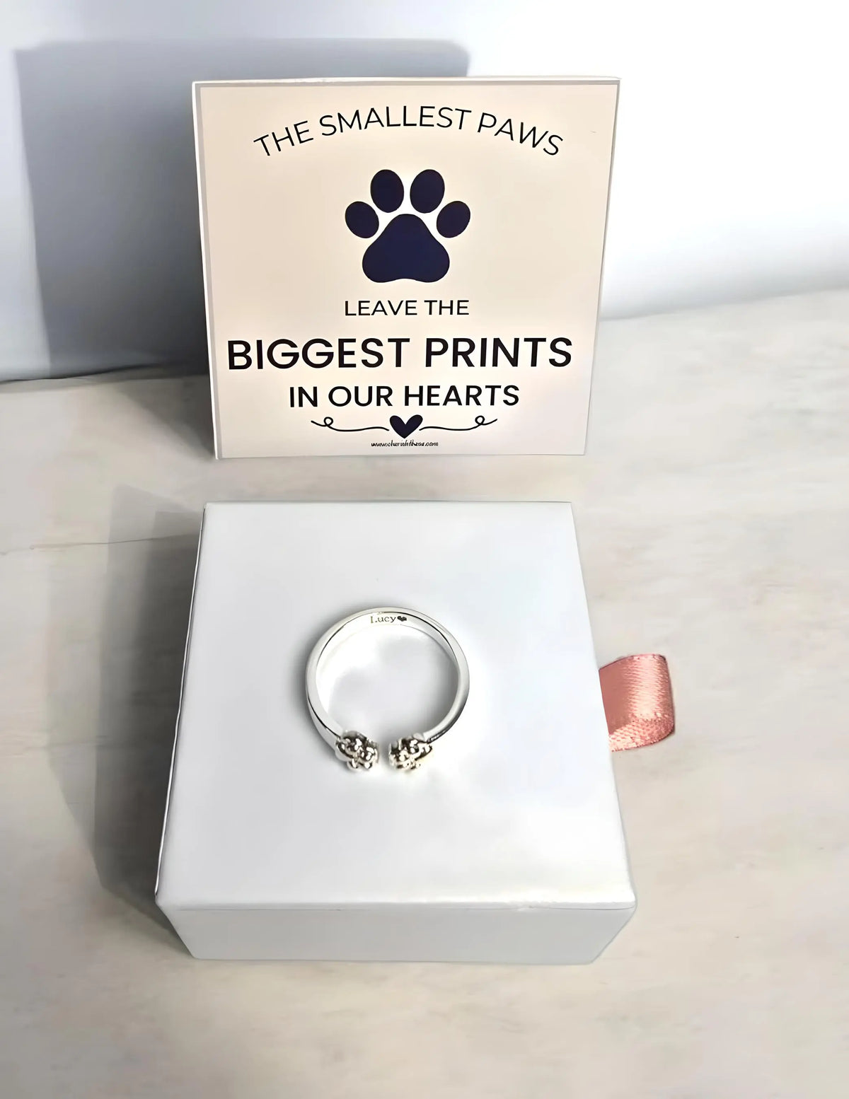 Always Together Paw Ring