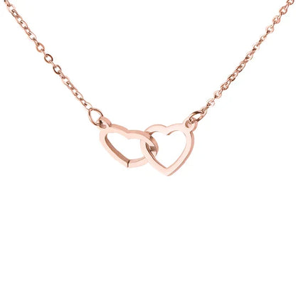 Engraved Heart Necklace - With Real Rose Bear
