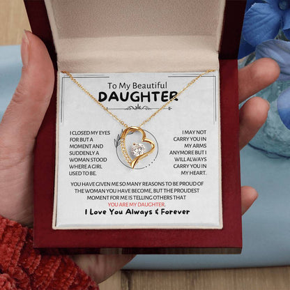 To My Beautiful Daughter - Girl To Woman - Forever Love