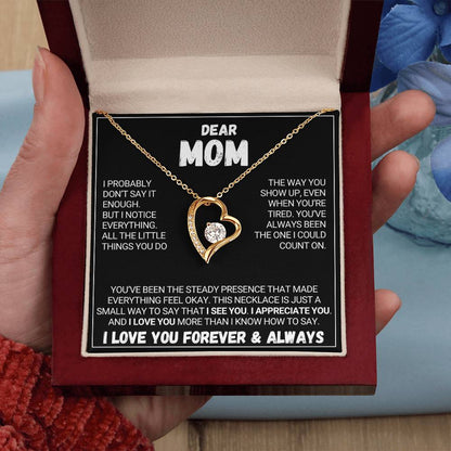 Dear Mom - Forever Love Necklace