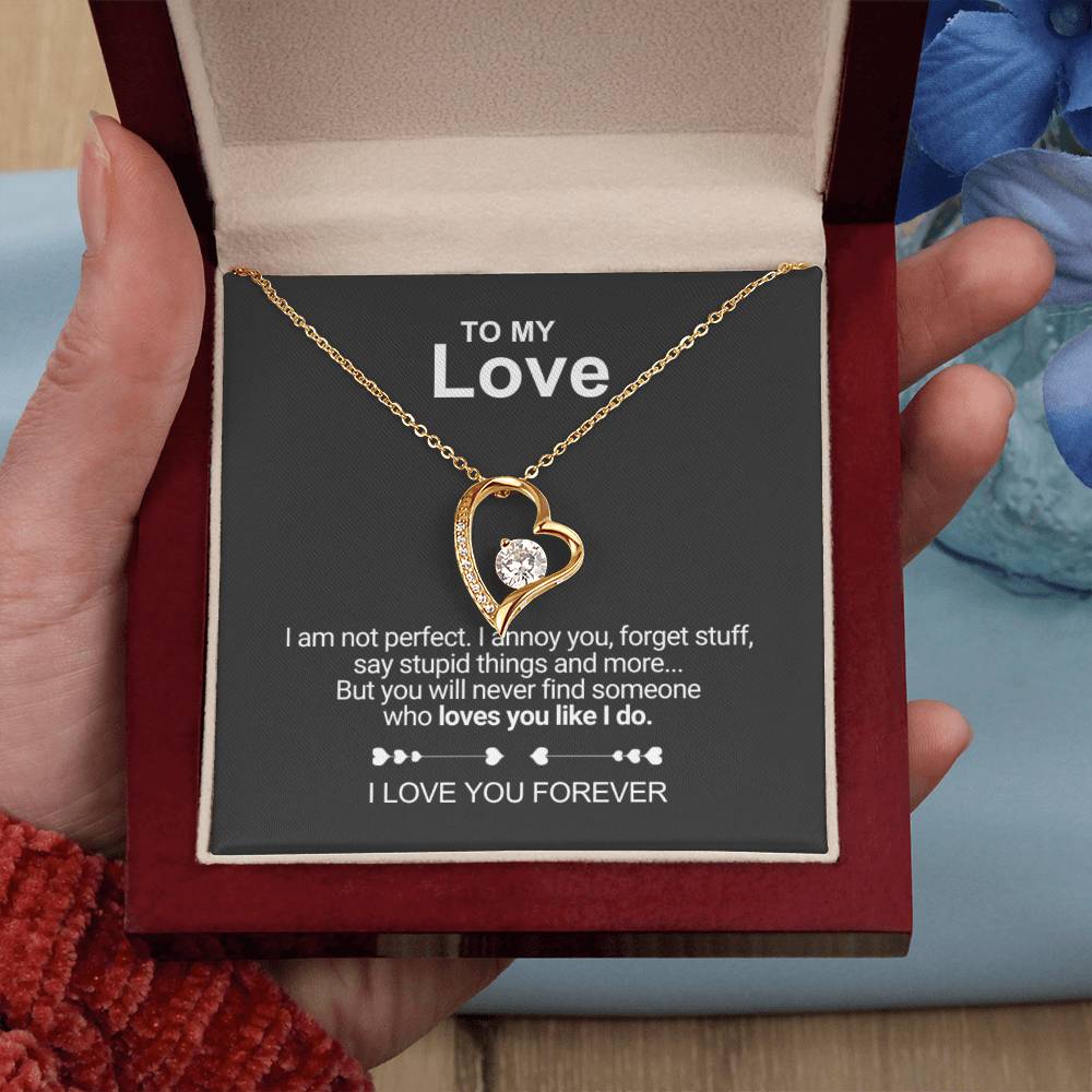 To My Love - Forget Stuff - Forever Love