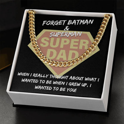 Dad - Cuban Chain Link Necklace