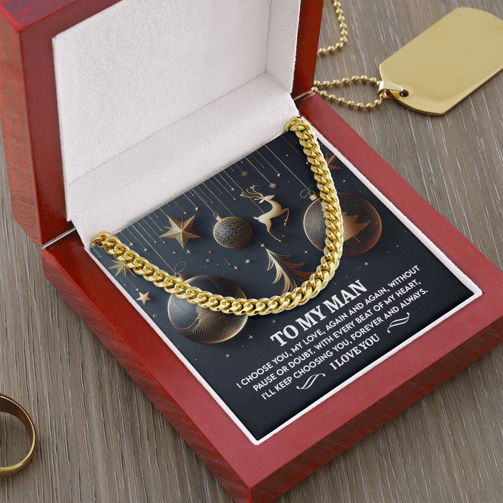 My Man - Every Beat - Cuban Chain Link Necklace