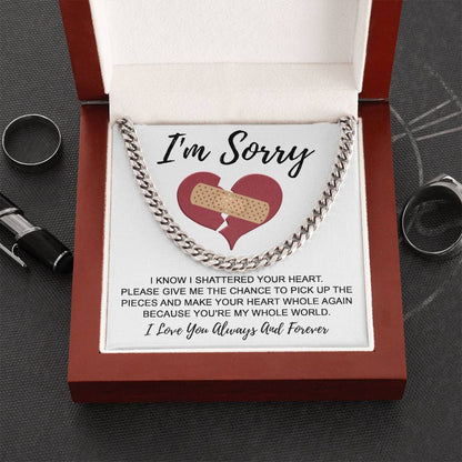 Sorry - The Pieces - Cuban Chain Link Necklace