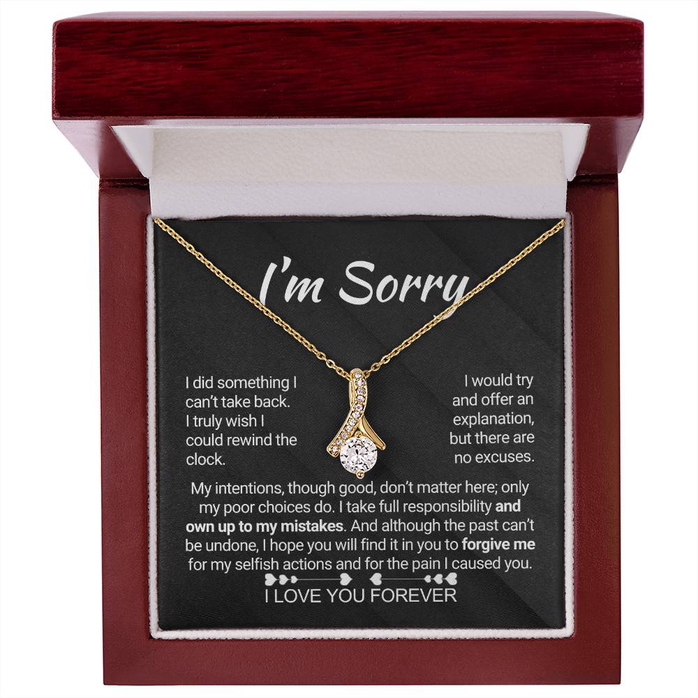 Apology Necklace Alluring Beauty