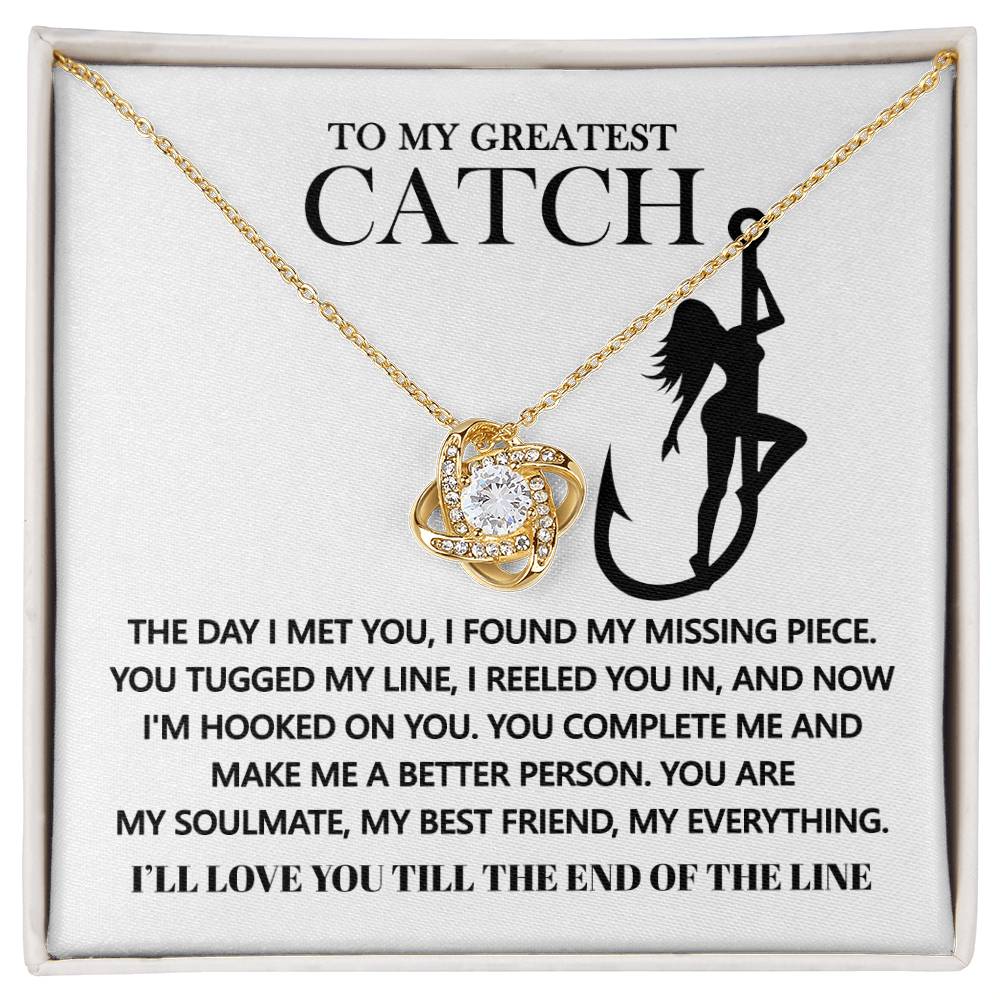 Soulmate - Hooked On You - Love Knot Necklace