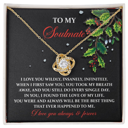 Soulmate - You Still Do - Love Knot Necklace