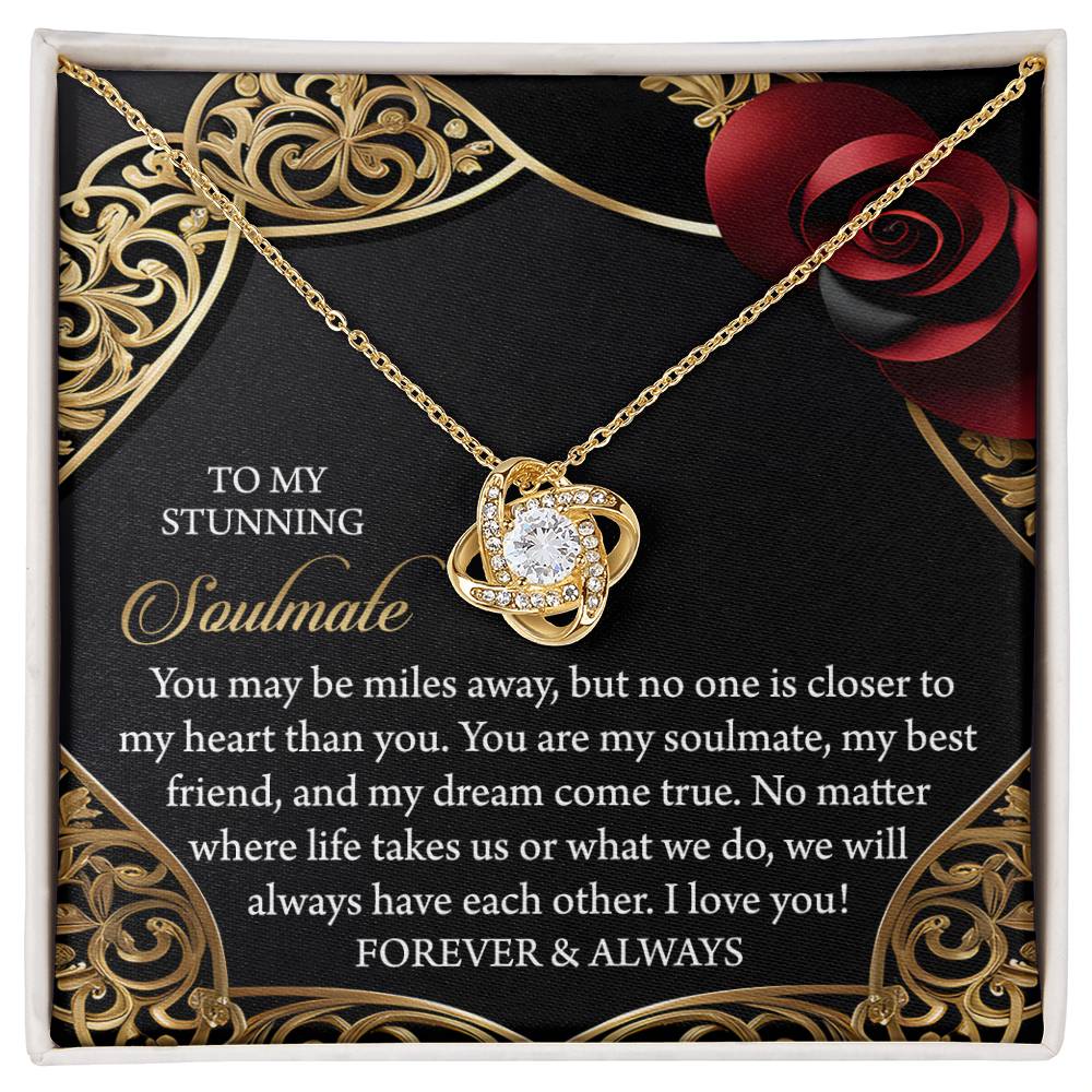 Soulmate - Have Each Other - Love Knot Necklace