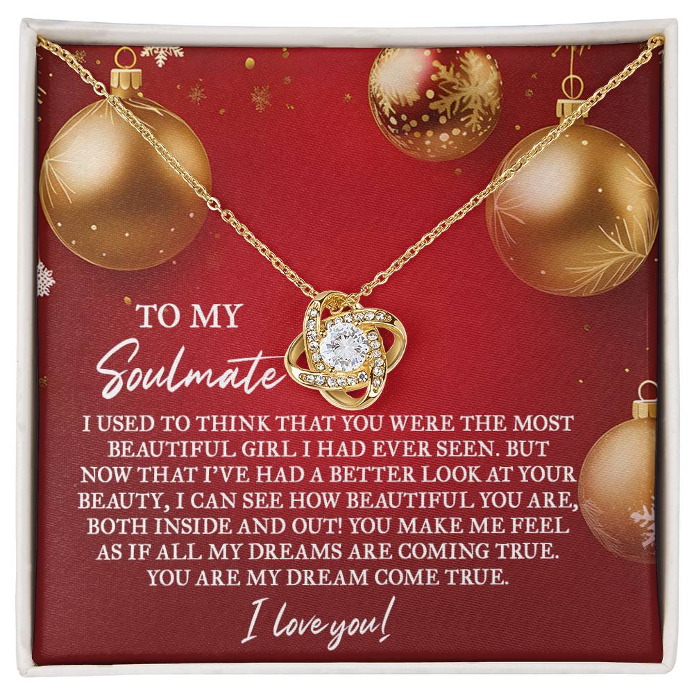 Soulmate - Your Beauty - Love Knot Necklace