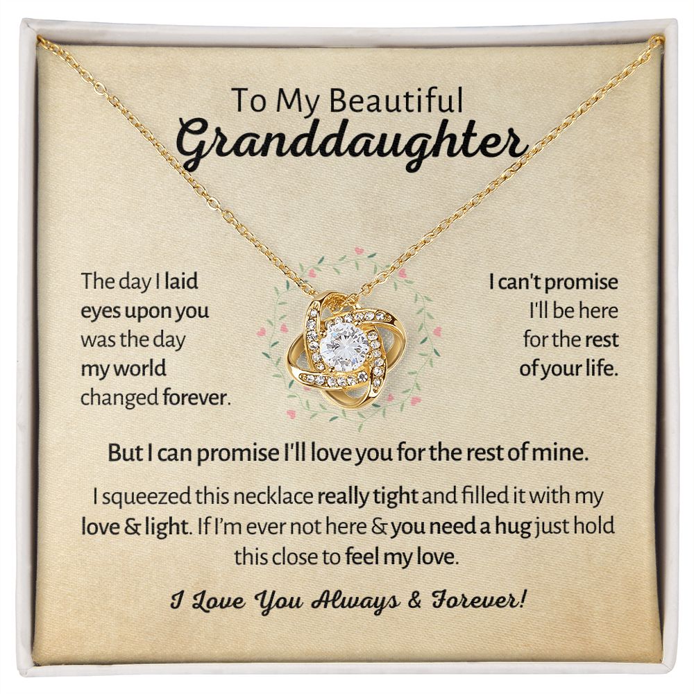 My Beautiful Granddaughter - Love & Light - Love Knot 5