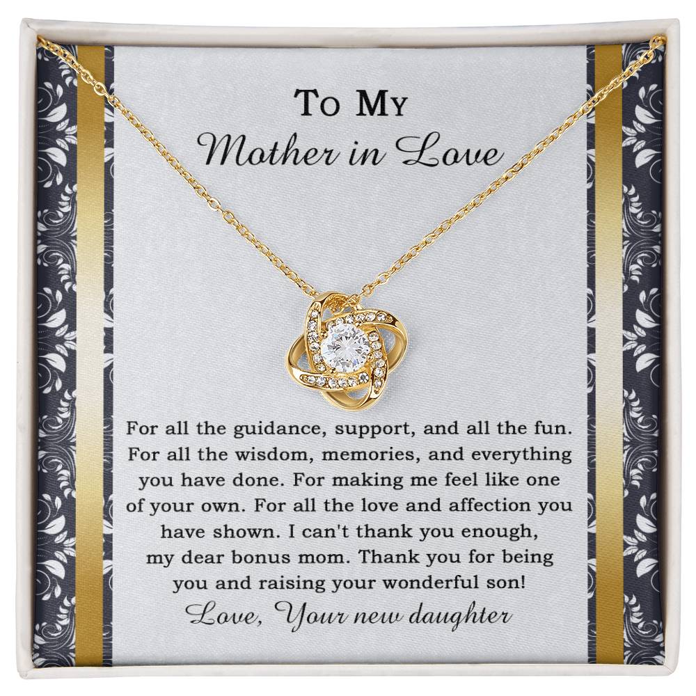 Mother-in-law - Of Your Own - Love Knot Necklace