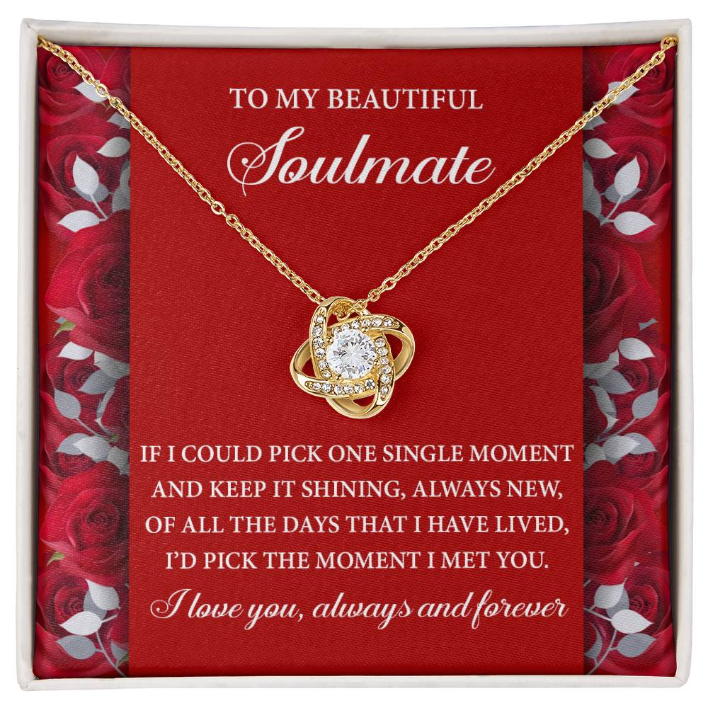 Soulmate - Keep It Shining - Love Knot Necklace