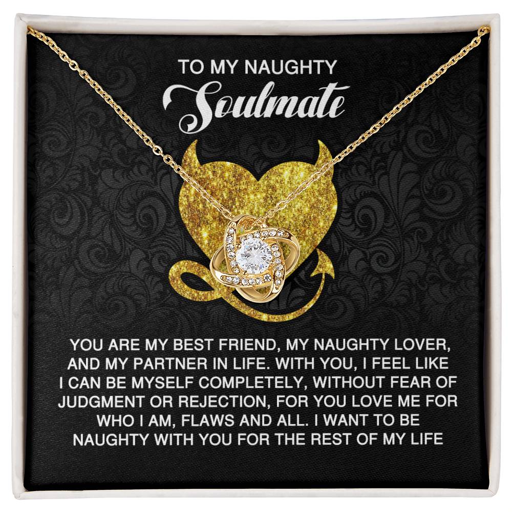 Soulmate - Naughty With You - Love Knot Necklace
