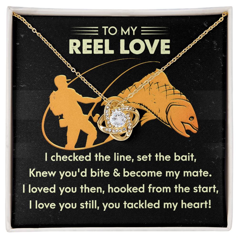 Soulmate - Tackled My Heart - Love Knot Necklace