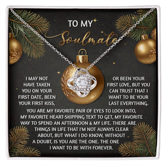 Soulmate - Without A Doubt - Love Knot Necklace