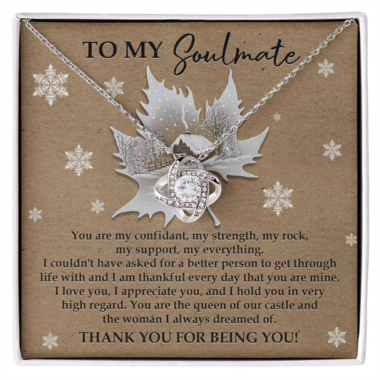 Soulmate - Our Castle - Love Knot Necklace