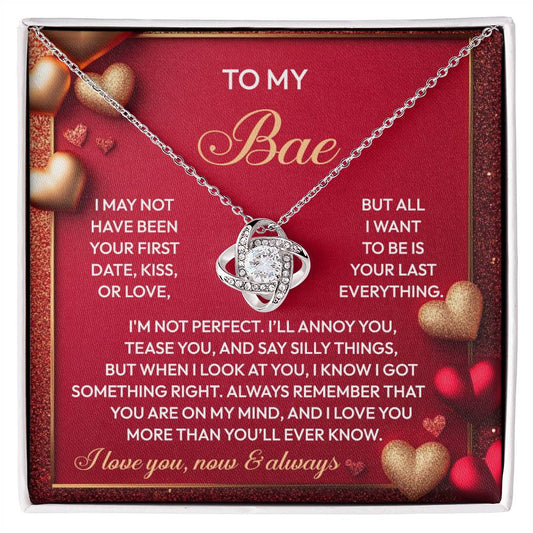 Soulmate - On My Mind - Love Knot Necklace