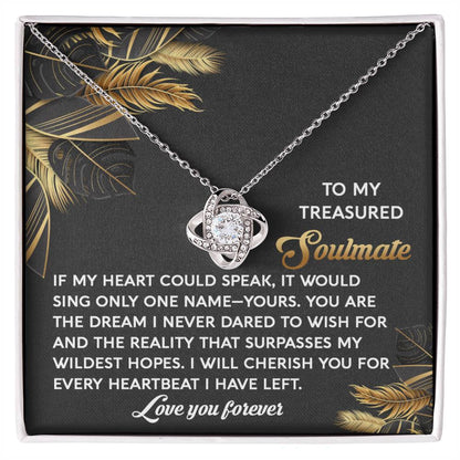Soulmate - Wildest Hopes - Love Knot Necklace