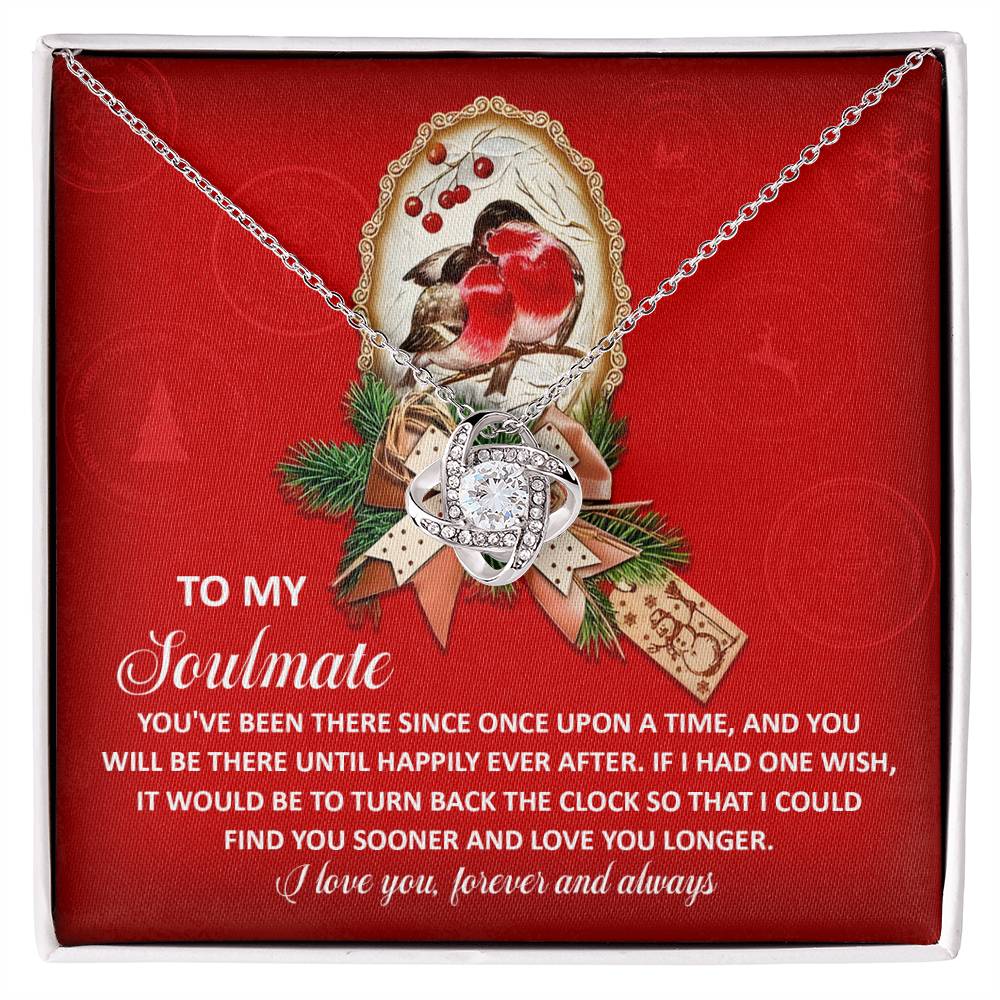 Soulmate - Once Upon - Love Knot Necklace