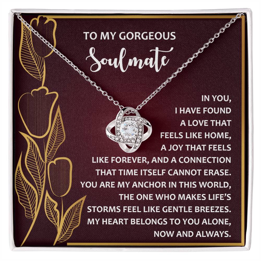 Soulmate - Gentle Breezes - Love Knot Necklace