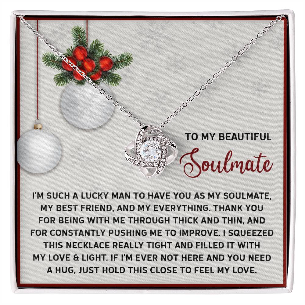Soulmate - Feel My Love - Love Knot Necklace