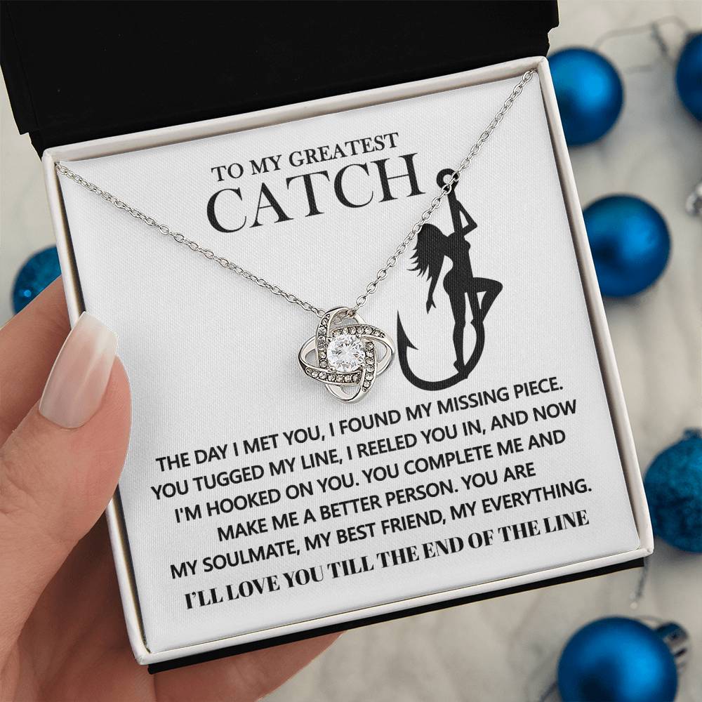 Soulmate - Hooked On You - Love Knot Necklace