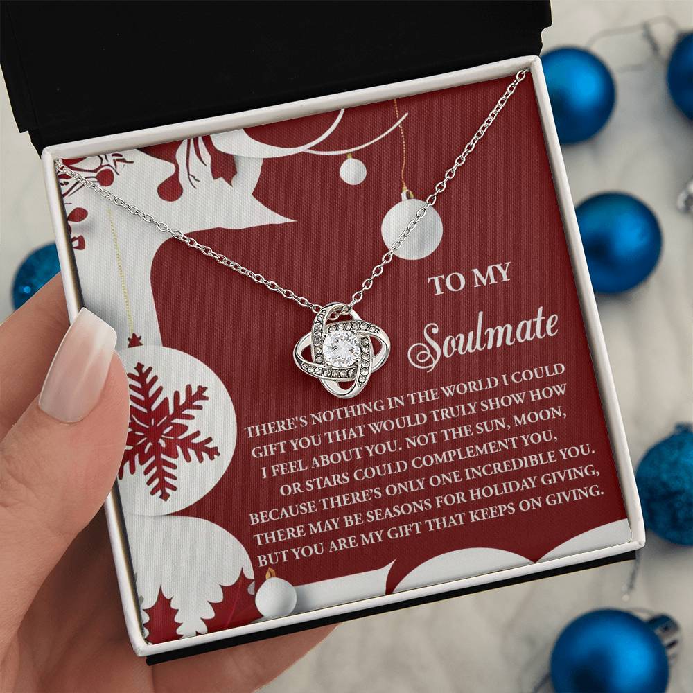 Soulmate - Holiday Giving - Love Knot Necklace