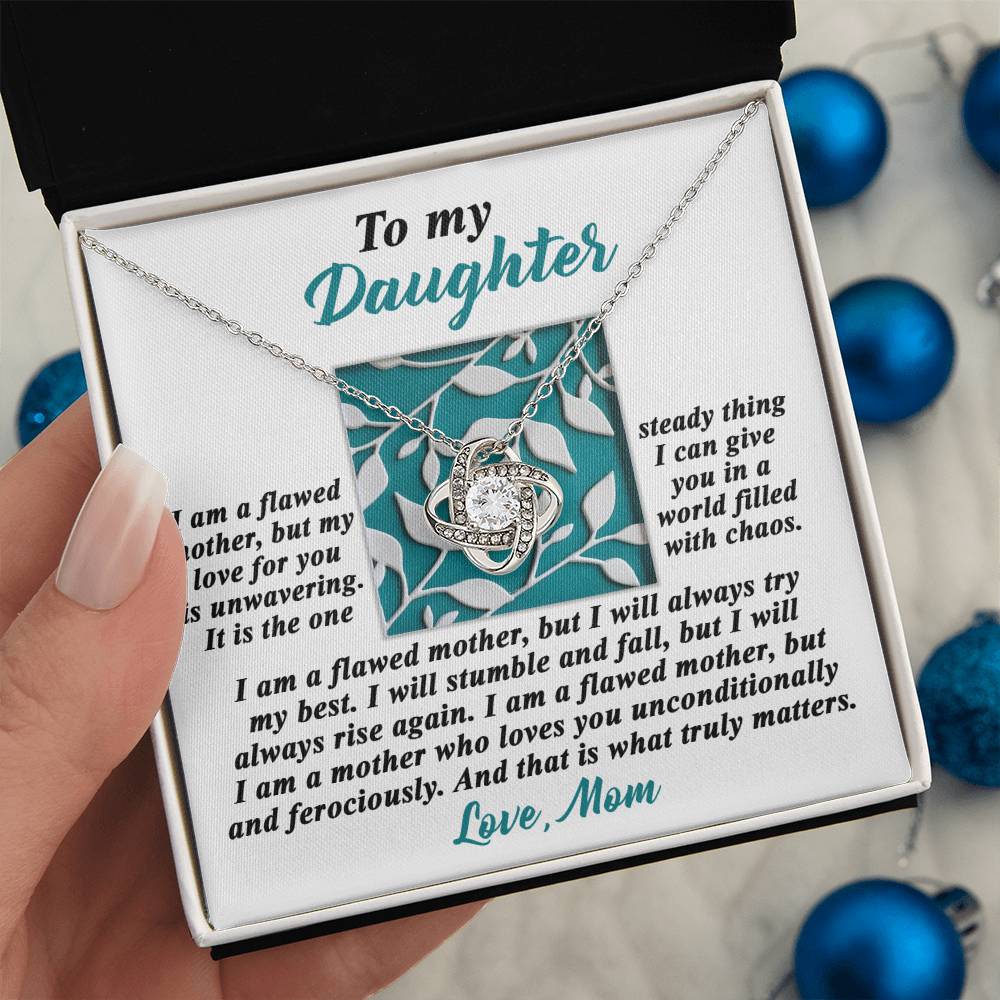 Daughter - Stumble And Fall - Love Knot Necklace