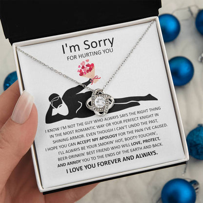 Sorry - The Most Romantic - Love Knot Necklace