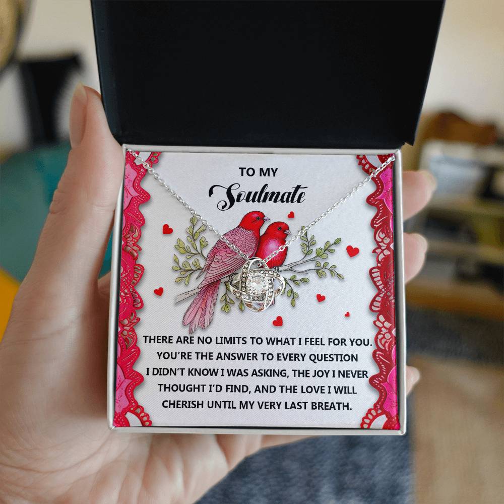 Soulmate - Feel For You - Love Knot Necklace