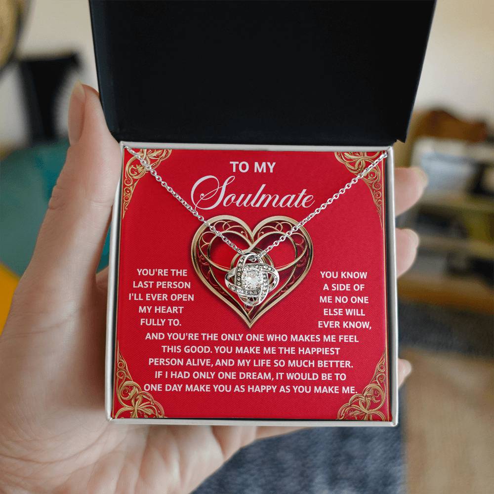 Soulmate - The Only One - Love Knot Necklace