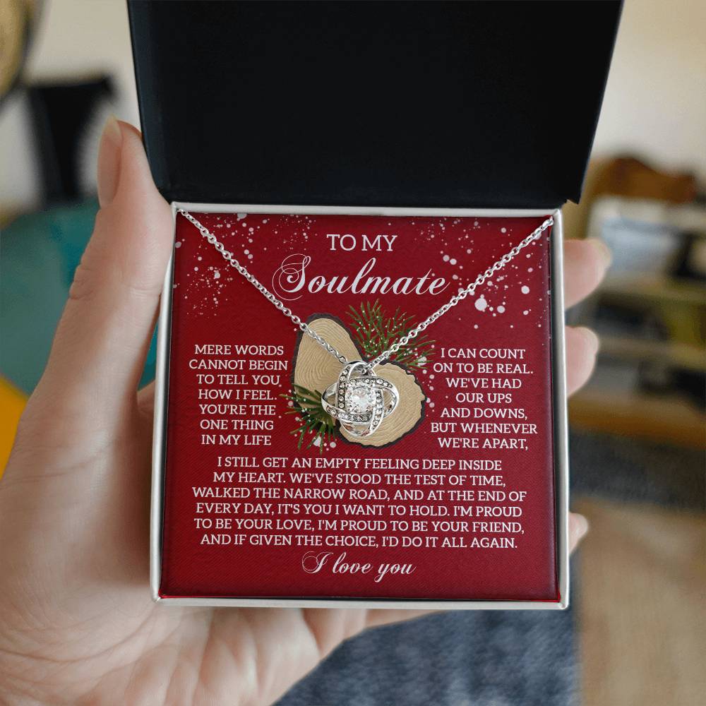 Soulmate - Test Of Time - Love Knot Necklace