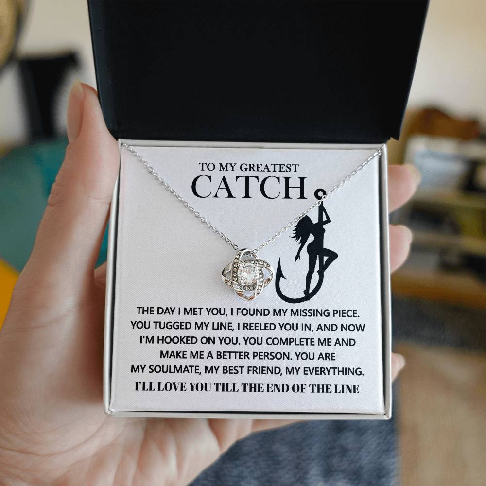 Soulmate - Hooked On You - Love Knot Necklace