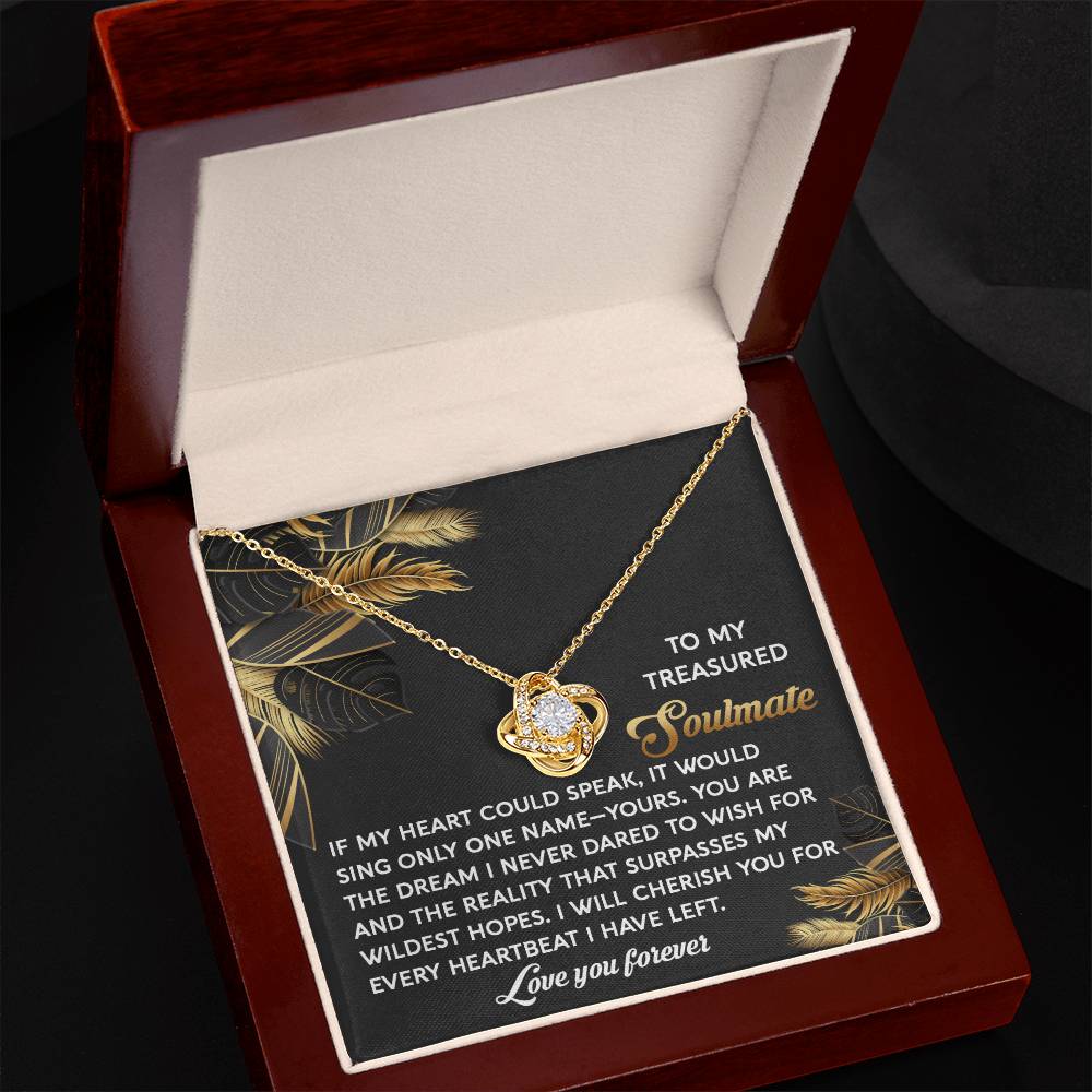 Soulmate - Wildest Hopes - Love Knot Necklace