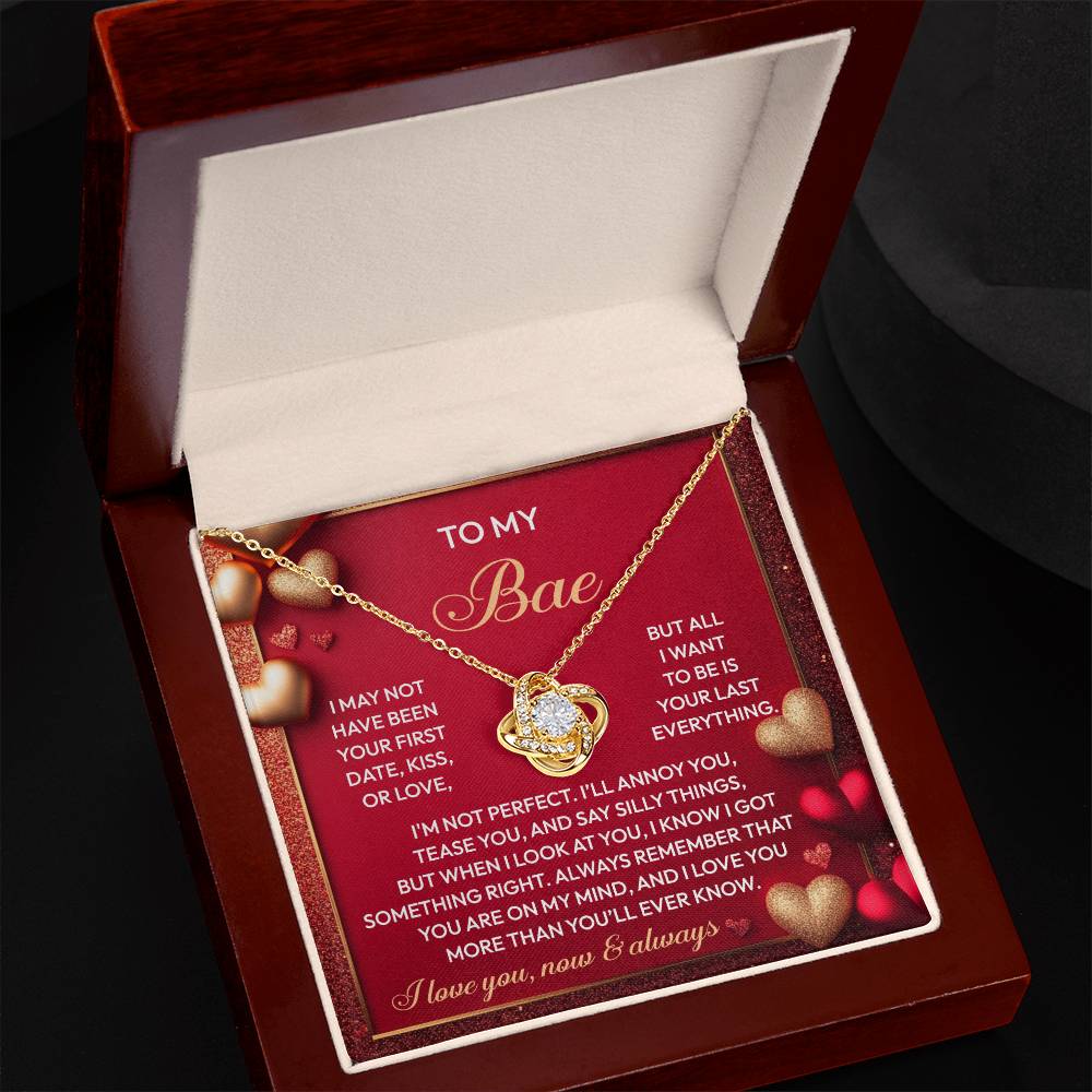 Soulmate - On My Mind - Love Knot Necklace