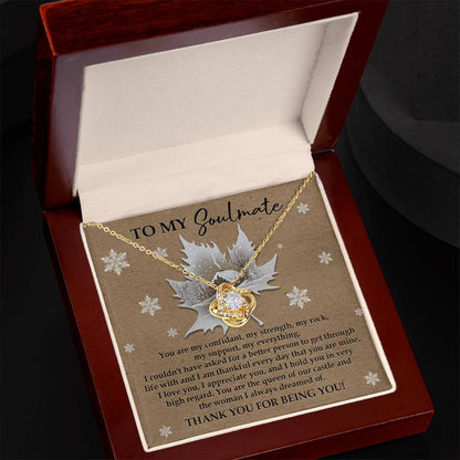 Soulmate - Our Castle - Love Knot Necklace