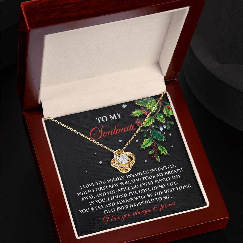 Soulmate - You Still Do - Love Knot Necklace