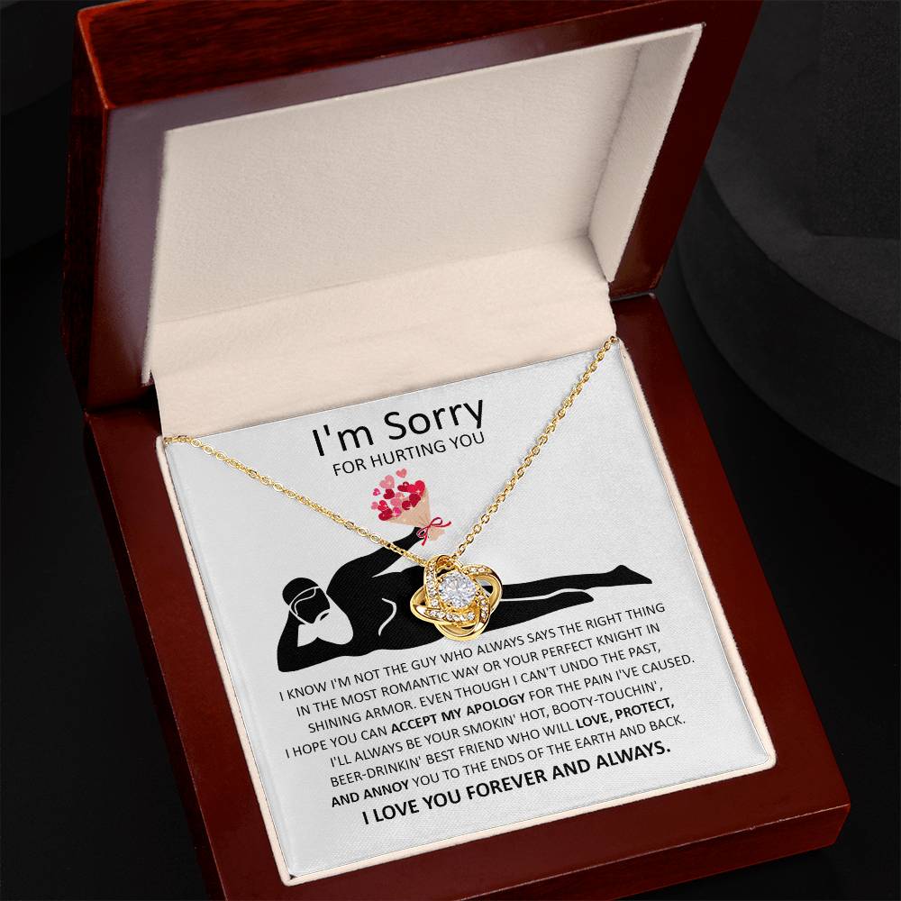 Sorry - The Most Romantic - Love Knot Necklace