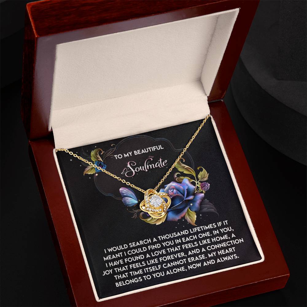 Soulmate - Like Home - Love Knot Necklace