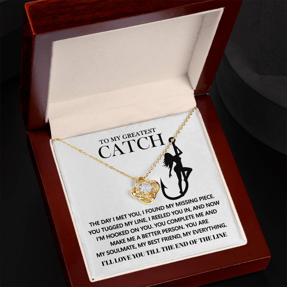 Soulmate - Hooked On You - Love Knot Necklace