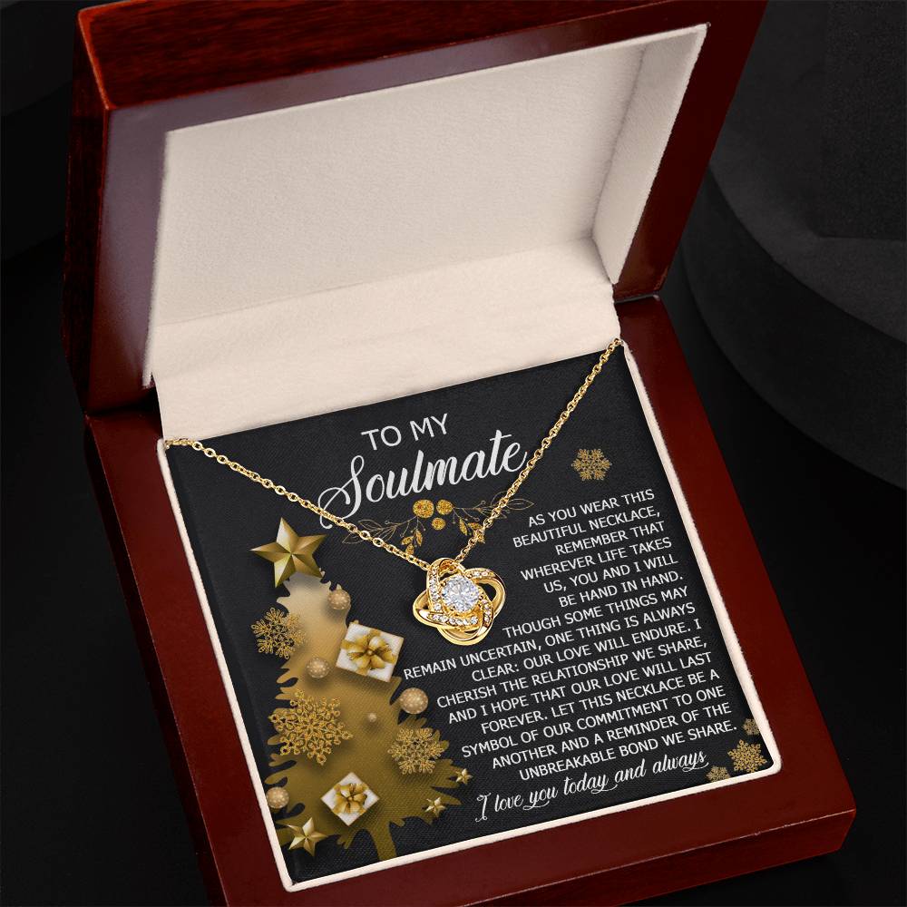 Soulmate - Be A Symbol - Love Knot Necklace