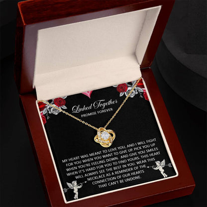 Soulmate - To Find Yours - Love Knot Necklace