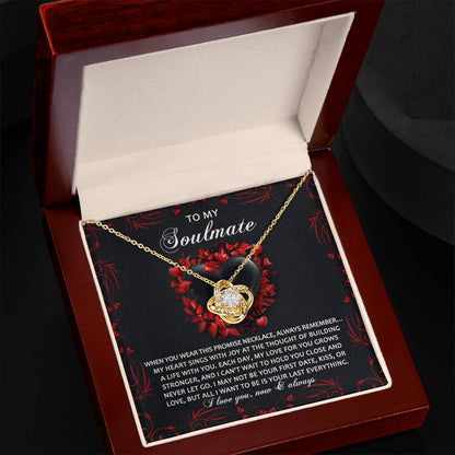 Soulmate - Hold You Close - Love Knot Necklace